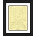 thumbnail image 1 of USGS 25x32 Black Ornate Wood Framed with Double Matting Museum Art Print Titled - Red Desert Wyoming Quad - USGS 1970, 1 of 4