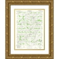 thumbnail image 1 of USGS 25x32 Gold Ornate Wood Framed with Double Matting Museum Art Print Titled - Alvordton Ohio Quad - USGS 1961, 1 of 4