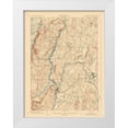 thumbnail image 1 of USGS 25x32 White Modern Wood Framed Museum Art Print Titled - Whitehall New York Vermont Quad - USGS 1902, 1 of 4