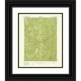 thumbnail image 1 of USGS 26x31 Black Ornate Wood Framed with Double Matting Museum Art Print Titled - Gasquet California Oregon Quad - USGS 1951, 1 of 4