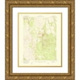 thumbnail image 1 of USGS 26x31 Gold Ornate Wood Framed with Double Matting Museum Art Print Titled - Jellico California Quad - USGS 1959, 1 of 4