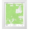 thumbnail image 1 of USGS 26x31 White Modern Wood Framed Museum Art Print Titled - Carmona Texas Quad - USGS 1984, 1 of 4