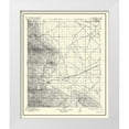 thumbnail image 1 of USGS 26x31 White Modern Wood Framed Museum Art Print Titled - Coalinga California Quad - USGS 1912, 1 of 4