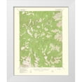 thumbnail image 1 of USGS 26x31 White Modern Wood Framed Museum Art Print Titled - Coffee Creek California Quad - USGS 1960, 1 of 4