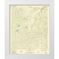 thumbnail image 1 of USGS 26x31 White Modern Wood Framed Museum Art Print Titled - South West Brady Texas Quad - USGS 1963, 1 of 4
