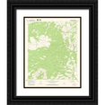thumbnail image 1 of USGS 26x32 Black Ornate Wood Framed with Double Matting Museum Art Print Titled - Glenwood New Mexico Quad - USGS 1965, 1 of 4