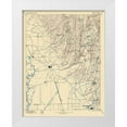 thumbnail image 1 of USGS 26x32 White Modern Wood Framed Museum Art Print Titled - Chico California Sheet - USGS 1895, 1 of 4