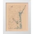 thumbnail image 1 of USGS 26x32 White Modern Wood Framed Museum Art Print Titled - Newburyport Massachusetts Sheet - USGS 1894, 1 of 4