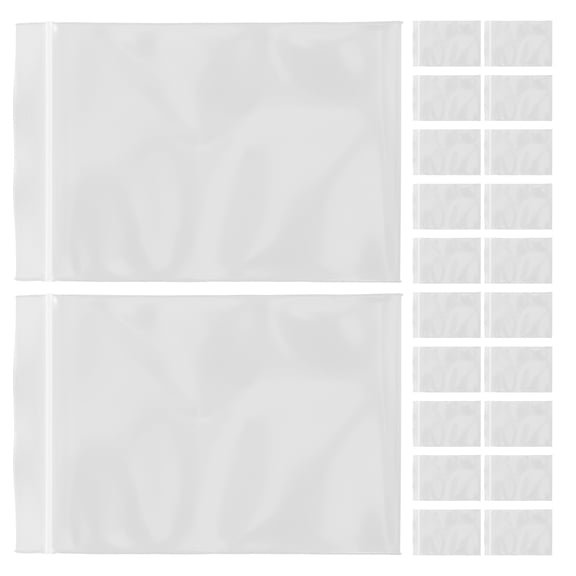 USHOBE 100 Count Clear Self-Sealing Cellophane Candy Bags, Transparent Cookie Storage Bags for Packaging Supplies