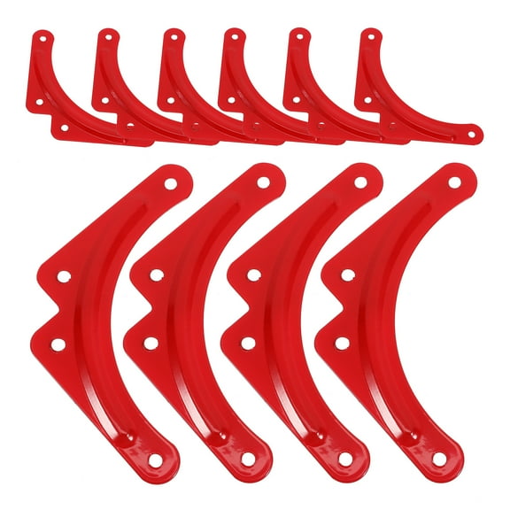USHOBE 10Pcs Adjustable Corner Bracket For Ladder Accessories 5.5x1.4x0.1in