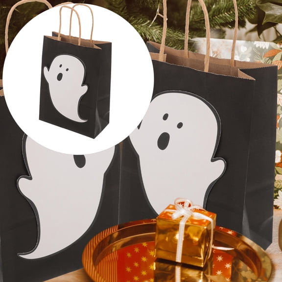 USHOBE 10-Count Paper Candy Pouches, Assorted Theme Bags for Party Favors, Packaging, Snacks, Goodie Bags Supplies