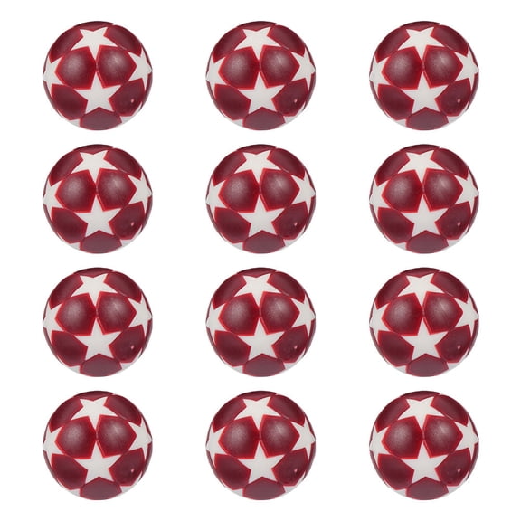 USHOBE 12Pcs Desktop Soccer Accessories Dark for Table Soccer Game