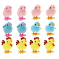 thumbnail image 1 of USHOBE 12Pcs Plush Doll Chick Shape Clockwork Movement For Children Easter Party, 1 of 8