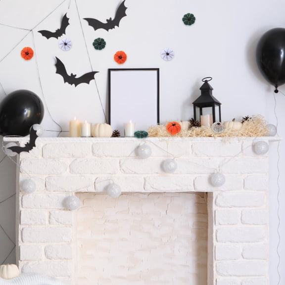 USHOBE 16Pcs Lightweight Wool Felt Pumpkin Ornaments for Holiday Decoration