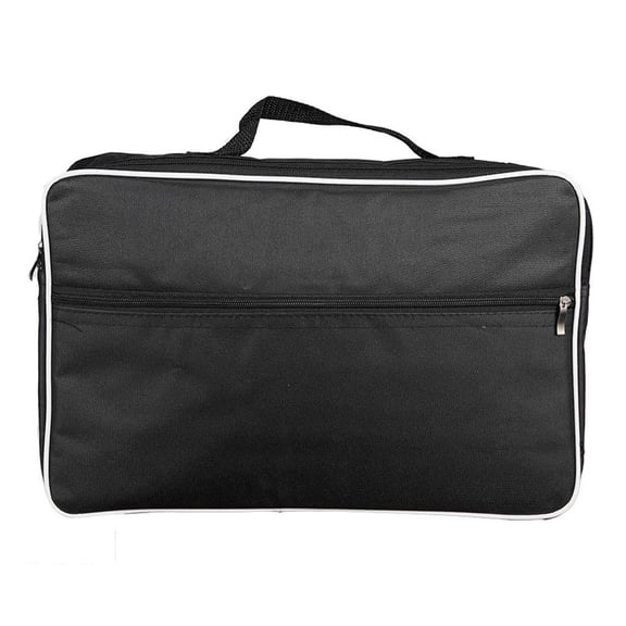 USHOBE White Rectangular Lyre Bag 1-Pack for Daily Use, Padded Lyre Case, 16.11 x 11.79 x 2.75 Inches