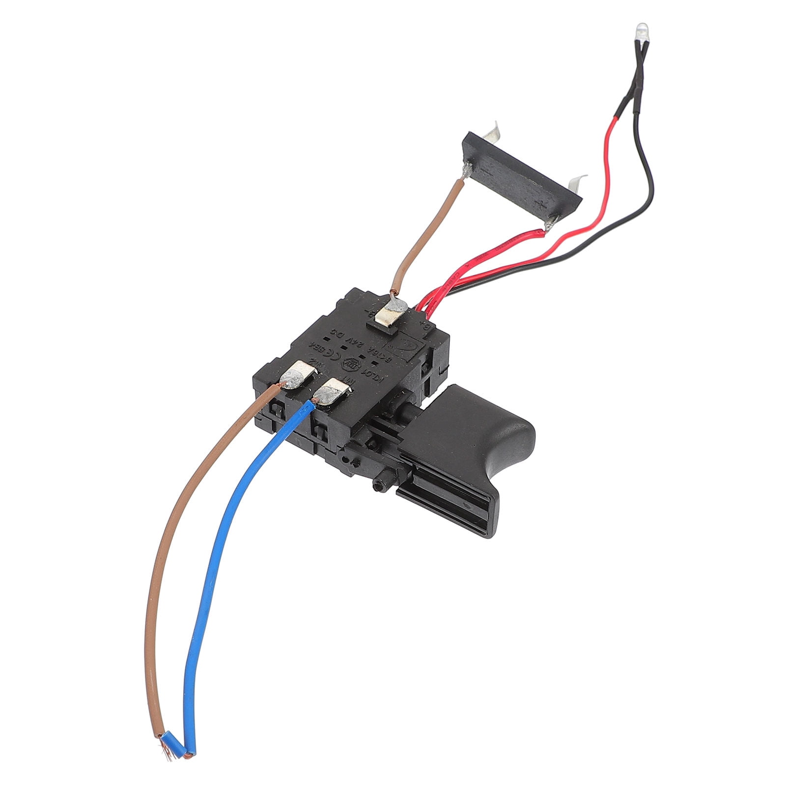 USHOBE 1Pack Drill Trigger Switch Plastic Black For Cordless Drills ...