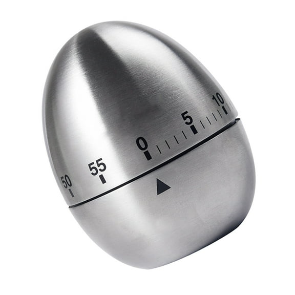 USHOBE 1Pack Egg Shaped Timer for Kitchen Baking and Cooking with Modern Design