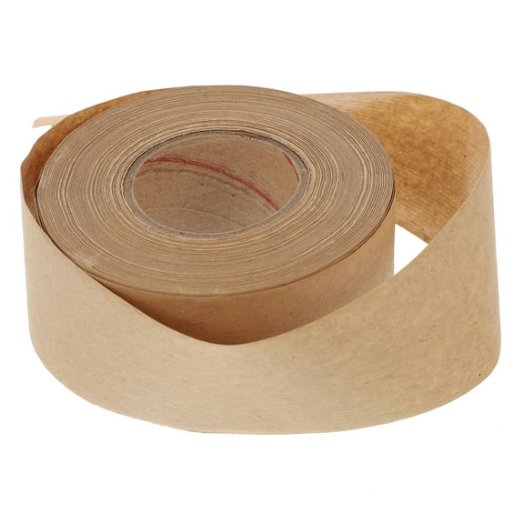 USHOBE Kraft Paper Packing Tape Khaki Sealing Tool for Package Use 1Pc