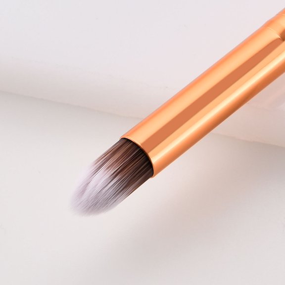 USHOBE 1Pc Blush Brush with Pink Wooden Handle for Uniform Makeup Application