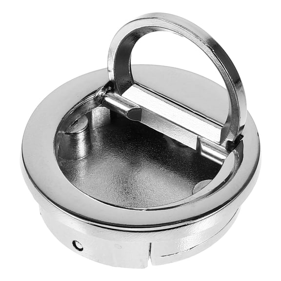 USHOBE 1Pcs Cabinet Finger Pull for Kitchen Cabinets 4.7in Metal Ergonomic Grip Design