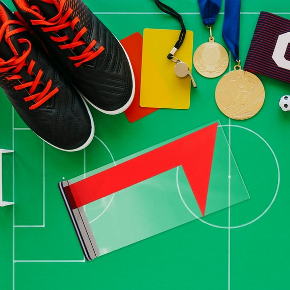 USHOBE 1Pcs Plastic Basketball Referee Board for Indicating Ball Possession in Assorted Color 7.86X3.93X0.79In