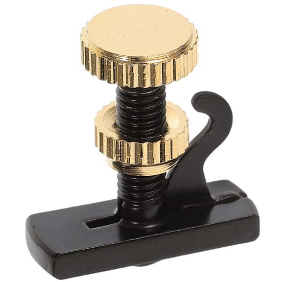 USHOBE 1Pcs Screw Metal Violin Parts for String Adjustment 1.6x0.7in