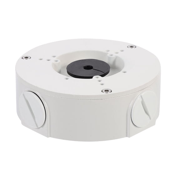 USHOBE White Camera Wall Mount Bracket with Rainproof Design for Ip and Dome Cameras