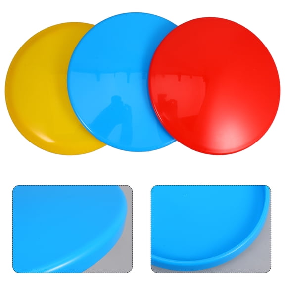 USHOBE 1Set Disc Golf Equipment Set with Lightweight Flexible Plastic Discs for Accuracy