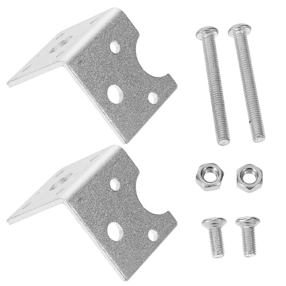 USHOBE Sturdy Plated Silver Motor Bracket for Kayak Outboard Engine Installation 1Set