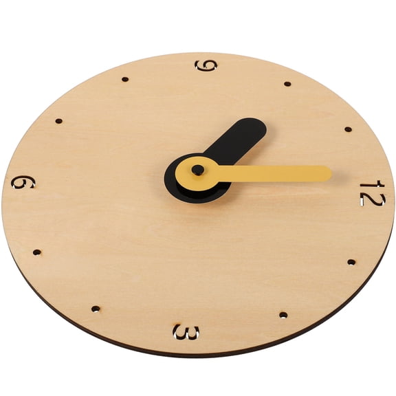 USHOBE Wall Clock No Ticking Mute 1Pcs 8.7X8.7X0.8In