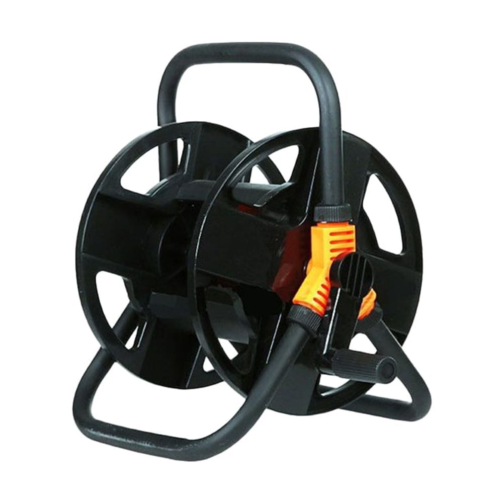 USHOBE 1Set Portable Hose Reel for Garden and Car Maintenance with Compact and Ergonomic Design and Prevent Kinking
