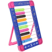 USHOBE Plastic Abacus Toy 22.5x15.9x1.1 Inch Educational Counting and Mathematics Learning Tool