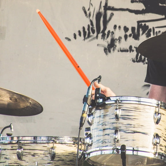 USHOBE 2Pairs Lightweight Durable Maple Wood Tip Drumsticks for Musicians 5A Style