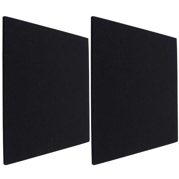USHOBE 2Pcs Sound Proof Padding Black Felt for Home Recording .79X11.79X0.35in