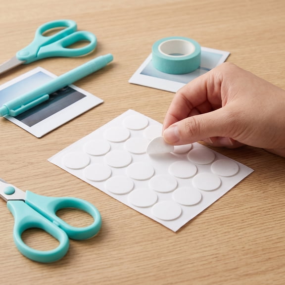 USHOBE White Foam Candle Holders Adhesive Inserts for Taper Candles Enhanced Stability 480Pcs