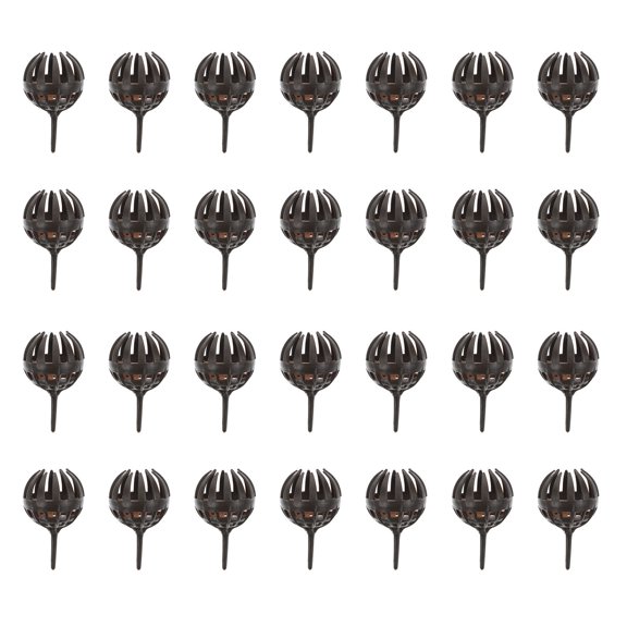 USHOBE 50-Pack Flower Pot Containers for Gardeners, Outdoor Plant Care and Gardening Supplies