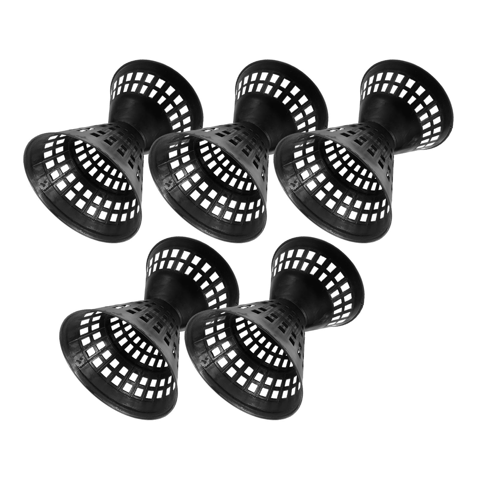 USHOBE 5pcs Flower Arrangement Flower Arrangement Pack Plastic Black Floral Cages Arrangements for Home