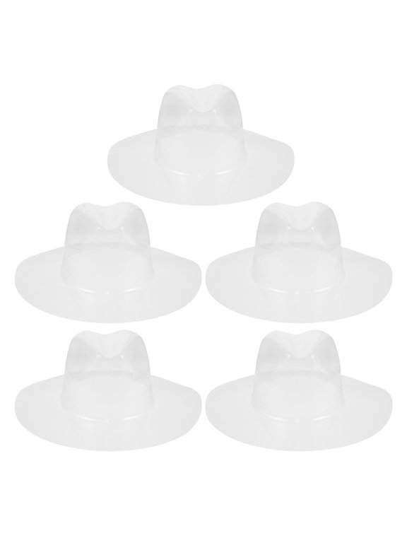 Cowboy Hat Inner Support 5Pcs Clear Plastic Hat Stand for Shape Retention and Display