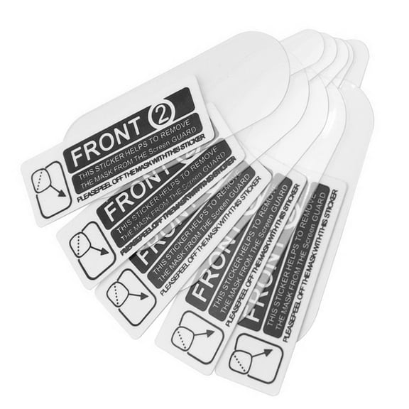 USHOBE 5Pcs Ultra Thin Screen Protector Film for and Explosion Resistant Electrostatic Adsorption