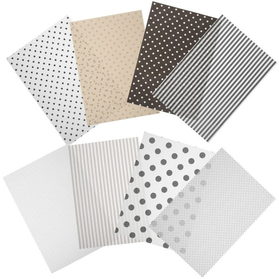 USHOBE 80Pcs Assorted Color Wrapping Paper for Present Giving and Filling 11.7X8.3In