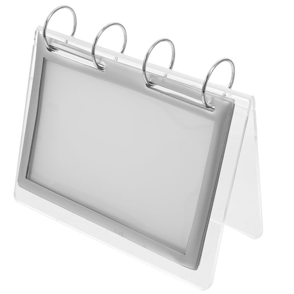 USHOBE Acrylic Desktop Menu Display Stand for Restaurants and Banquets