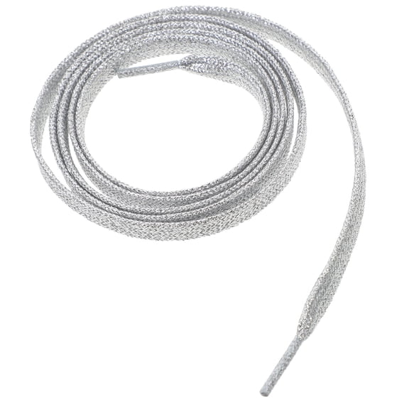 USHOBE Athletic 1.1m Flat Cloth Laces for Canvas Shoes, and Stylish, 1 Pair