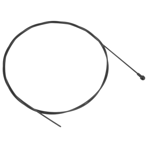 USHOBE Bike Front Brake Cable with Alloy Rubber Core, Black, Wear Resistant