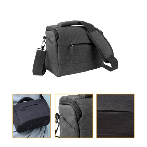 USHOBE Camera Bag with Large Capacity and Adjustable Shoulder Strap for Travel