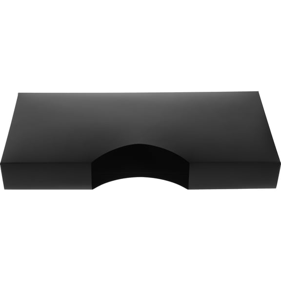USHOBE Black Rectangular Storage Box Plastic Grocery Bag Holder 1Pcs For Laundry Room Organizer Pet Owners