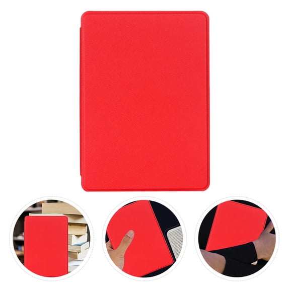 USHOBE Red Protective E-Book Reader Case with Breathable Material and Screen Cover