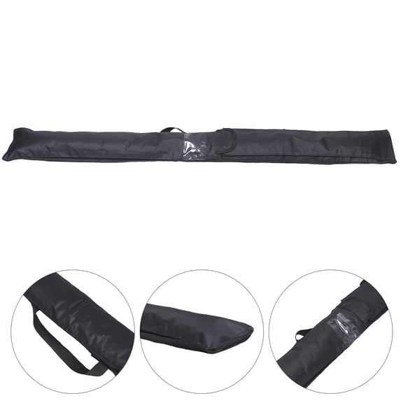 USHOBE Flag Pole Carrying Case Durable Black Oxford Fabric Home Storage