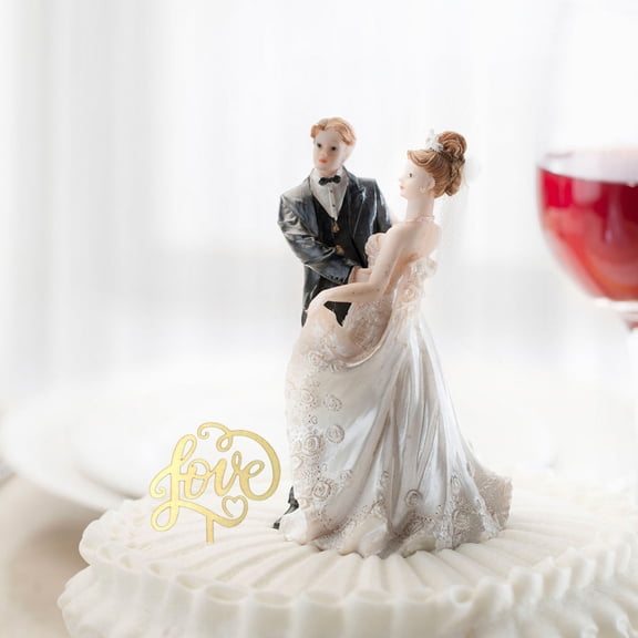 USHOBE Cake Toothpick Topper for Cupcake Birthday Wedding Decor