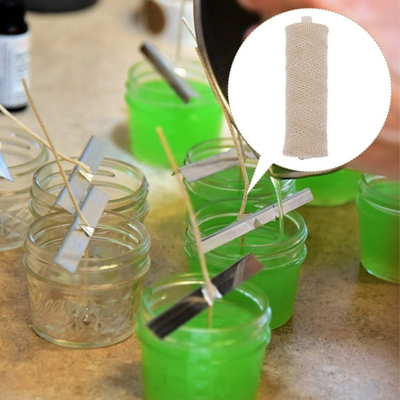 USHOBE Candle Makers Wick Roll for Diy Projects Oil Lamp Wick Replacement 14.5X5.2In 1 Roll