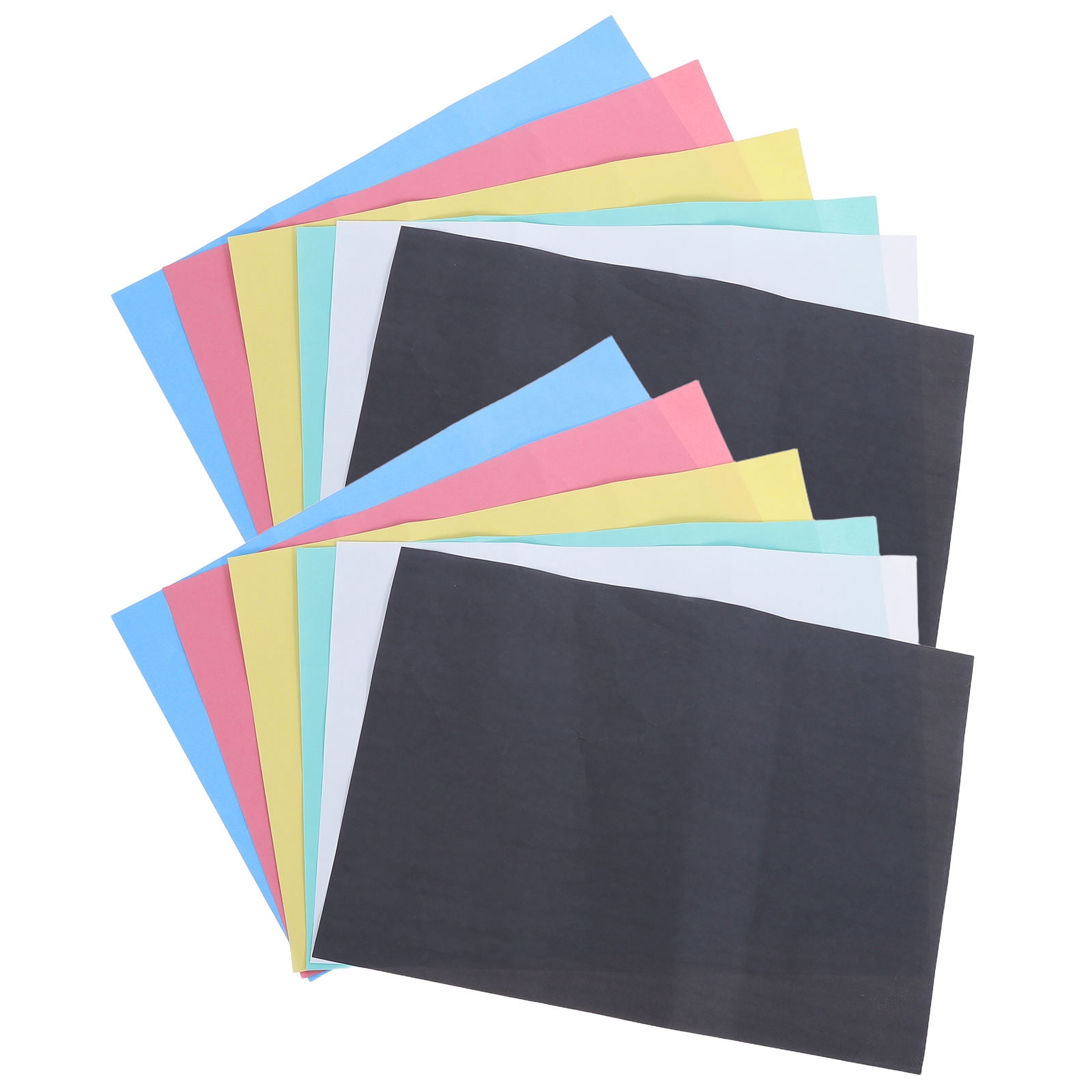 USHOBE Colored Carbon Paper Multicolor Transfer Sheets for Office ...